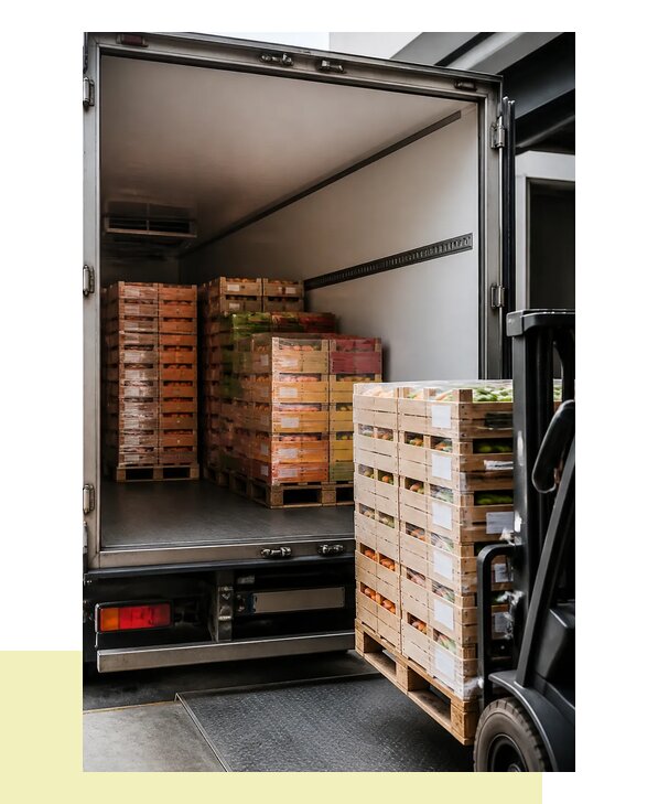 Перевозка сельхозпродукции на паллетах с доставкой в Сыктывкар